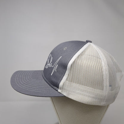 WWB 2021 Snapback Trucker Hat Gray One Size Adjustable Mesh Back Port Authority