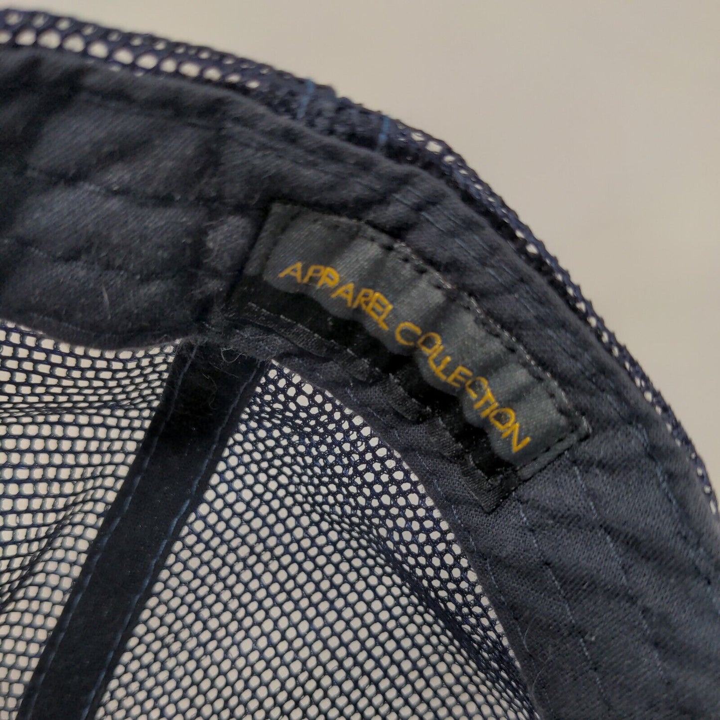 McDonald's Snapback Mesh Back Trucker Hat Blue One Size Employee Uniform