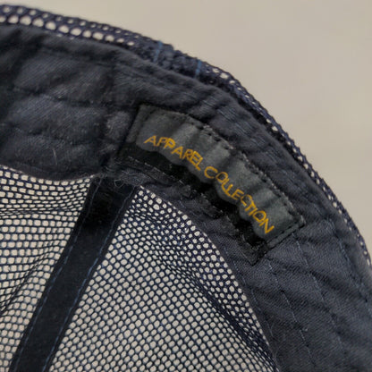 McDonald's Snapback Mesh Back Trucker Hat Blue One Size Employee Uniform