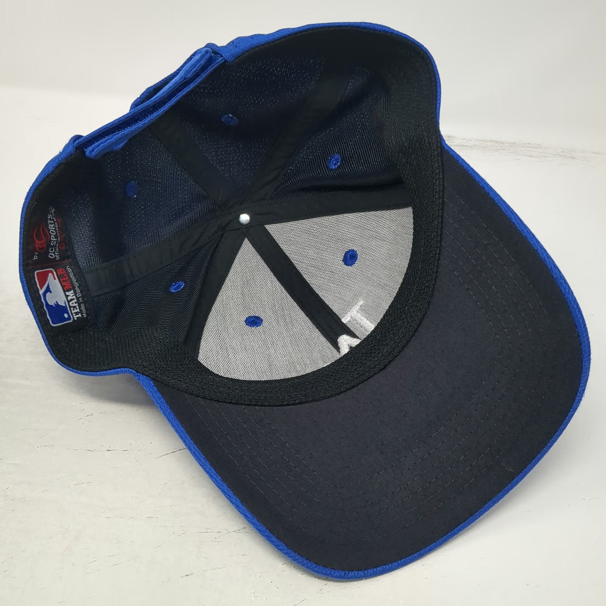 OC Sports Los Angeles Dodgers MLB Baseball Cap Blue OSFM LA Logo Strapback Hat