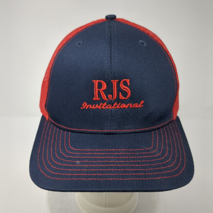 RJS Invitational Snapback Trucker Hat Multicolor One Size Mesh Back Richardson
