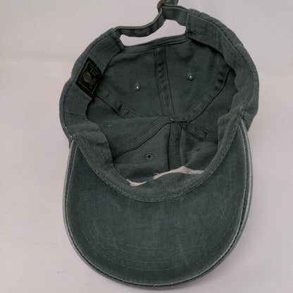 Forrest General Hospital Slideback Hat Green One Size Embroidered Cobra