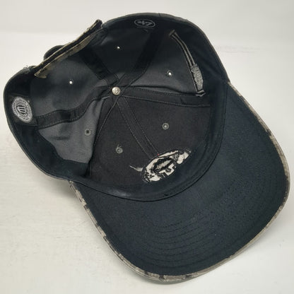 Michigan State Spartans NCAA 47 Cap Gray One Size Digital Camo OHT Hat Strapback