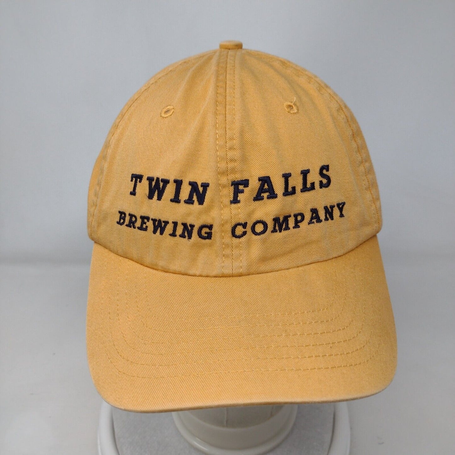 Twin Falls Brewing Company Slideback Hat Orangish-Tan One Size Port Authority