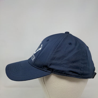 Hunter French Horn Slideback Hat Blue One Size Embroidered Adjustable