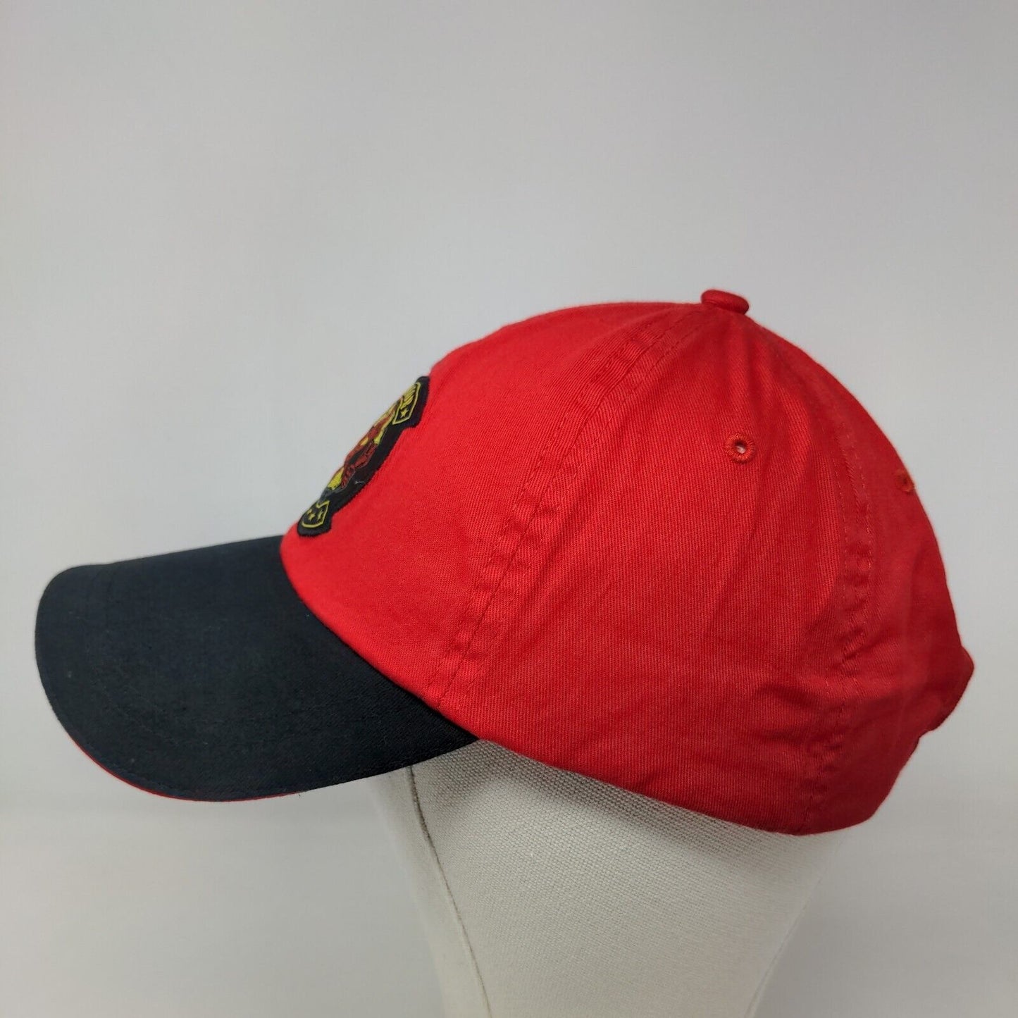 Marvel Boy's Slideback Hat Red Adjustable Embroidered Iron Man Honor Logo