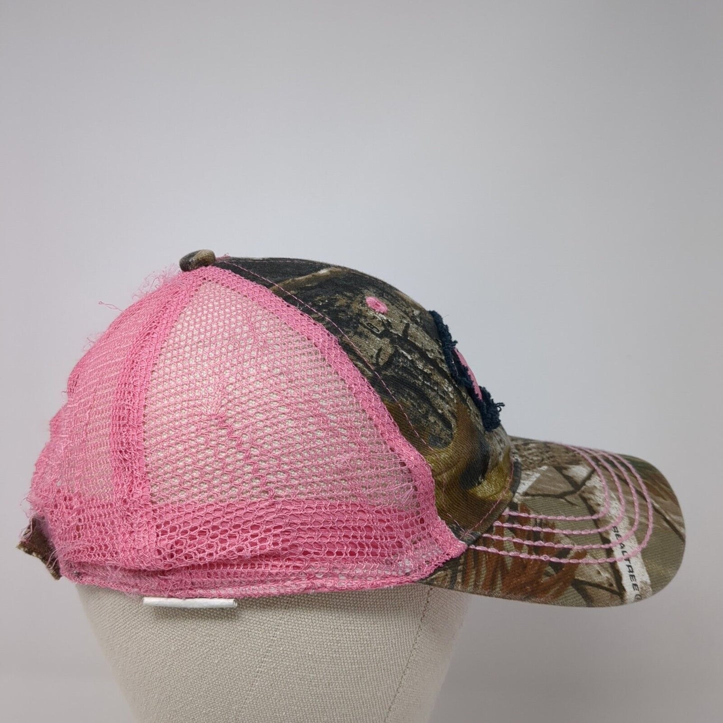 Duck Commander Strapback Mesh Back Trucker Hat Camo One Size Adjustable