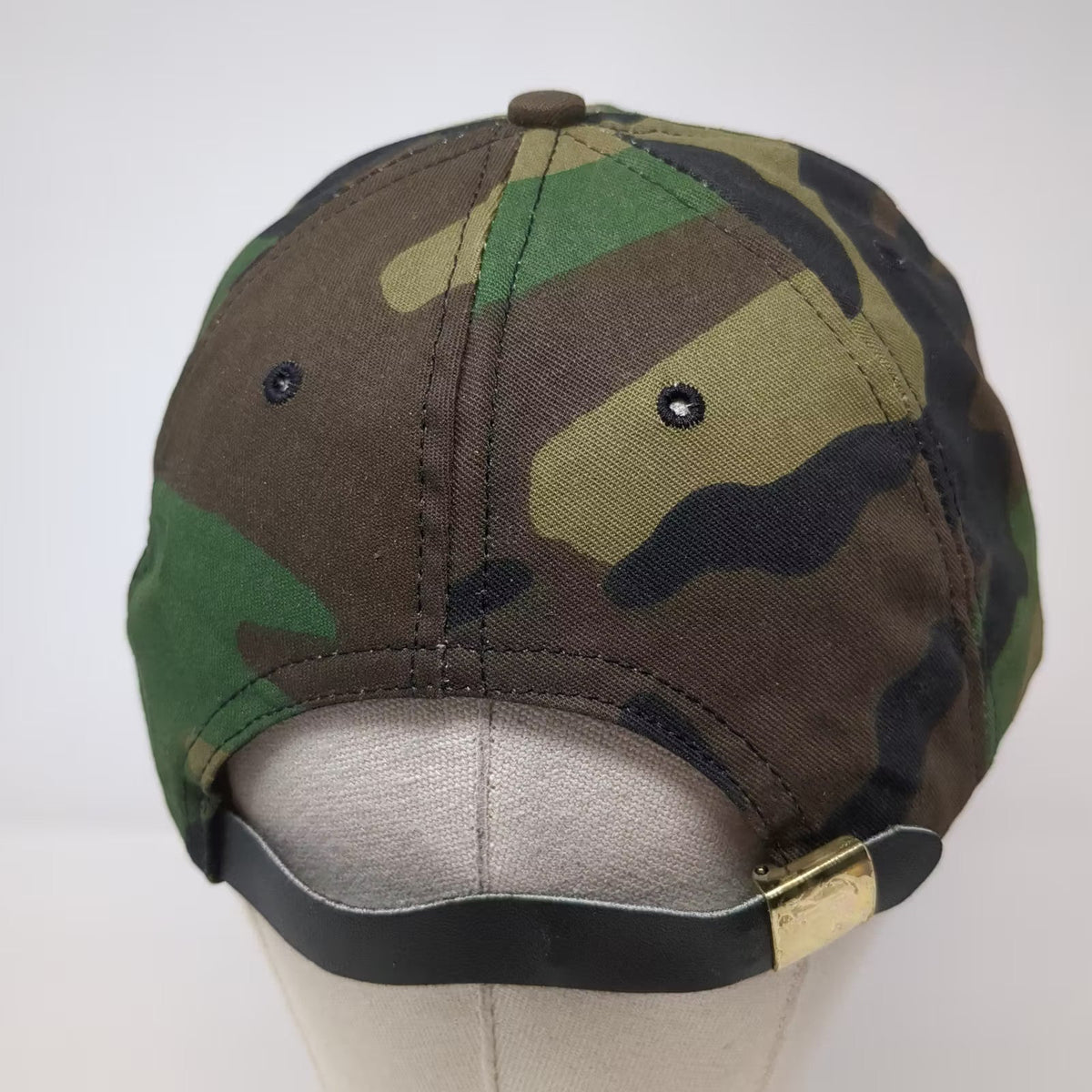 Cap America BASF Agrichemicals Camo 5 Panel Hat Green Black OSFA Rope USA Made