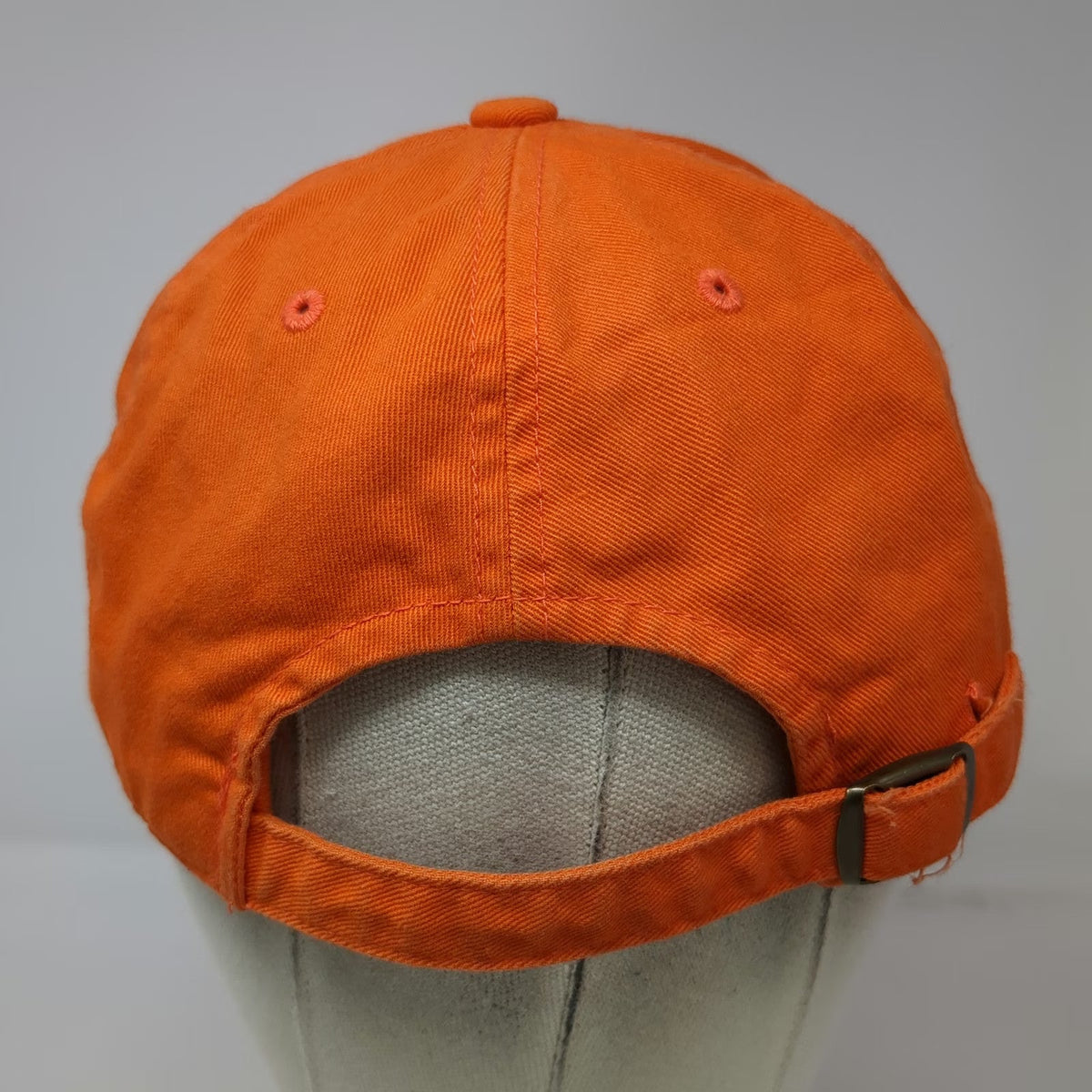 American Needle Baseball Cap Orange OSFM Davis Cup USA Serbia Boise Idaho Hat