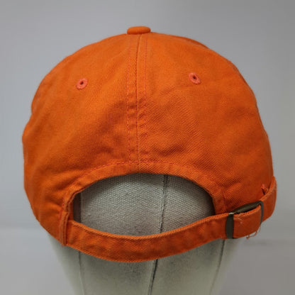 American Needle Baseball Cap Orange OSFM Davis Cup USA Serbia Boise Idaho Hat