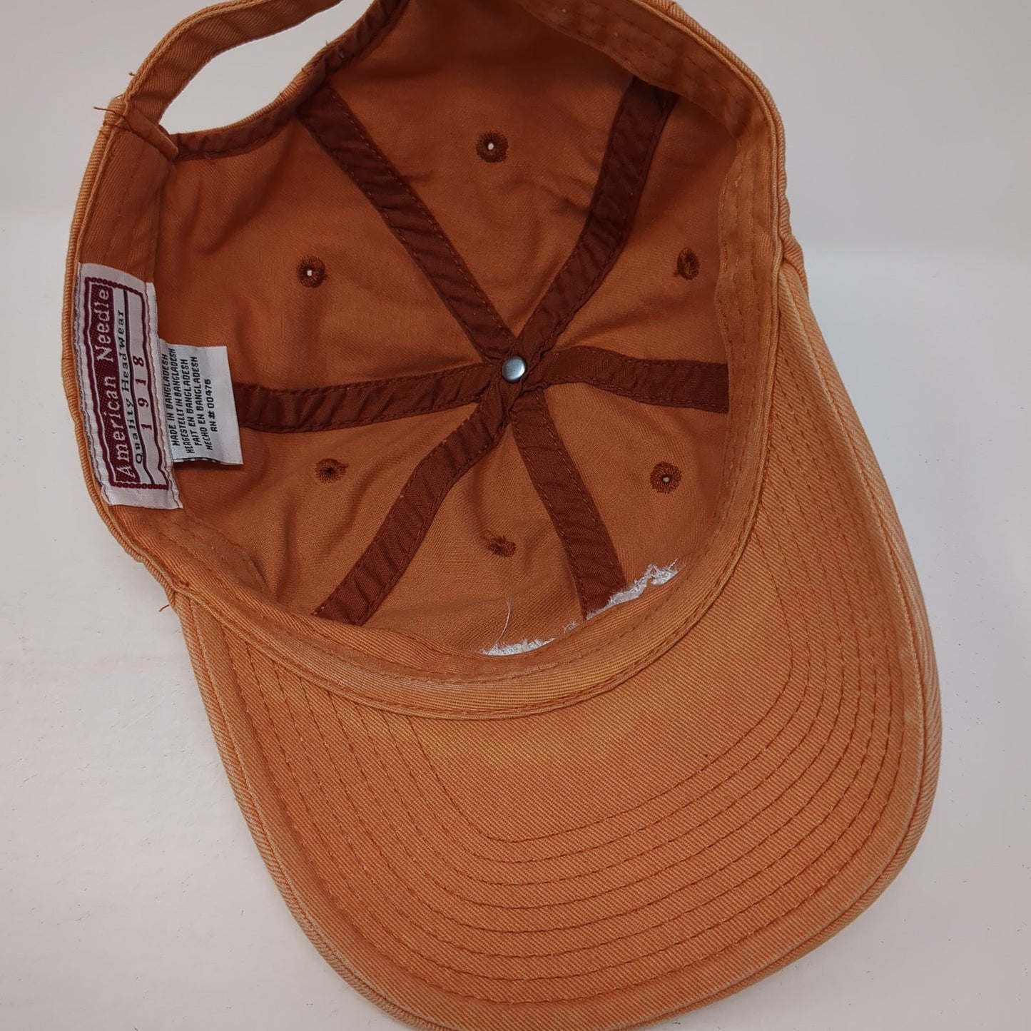 Puerto Los Cabos Slideback Baseball Cap Orange OS Adjustable American Needle
