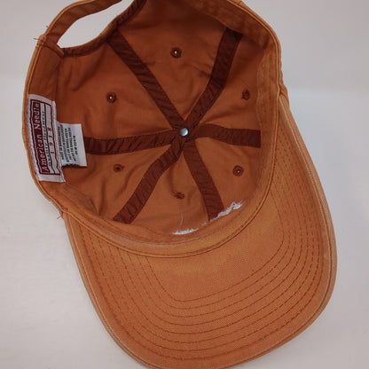 Puerto Los Cabos Slideback Baseball Cap Orange OS Adjustable American Needle