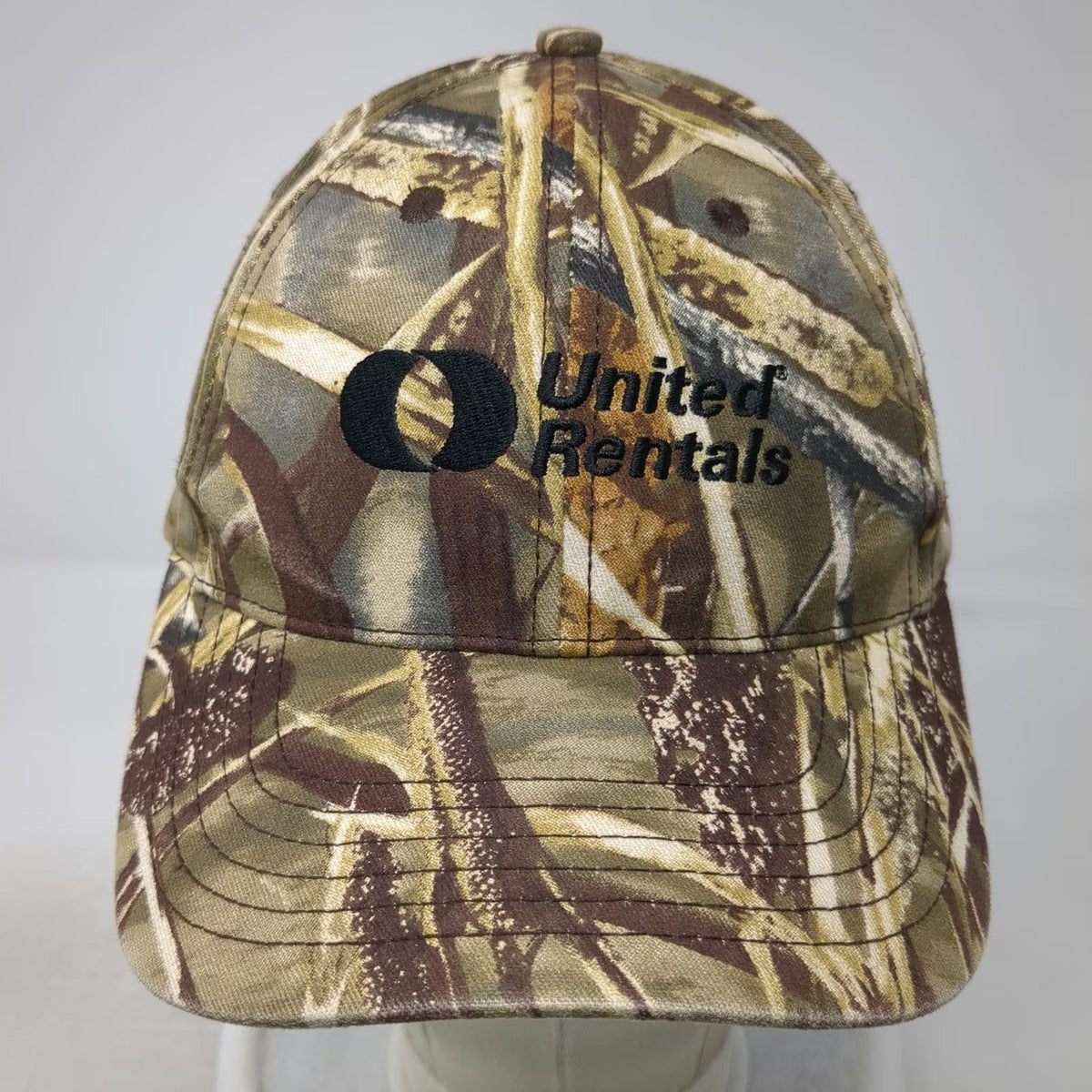 K-Products United Rentals Camouflage Baseball Cap One Size Green Hat Strapback