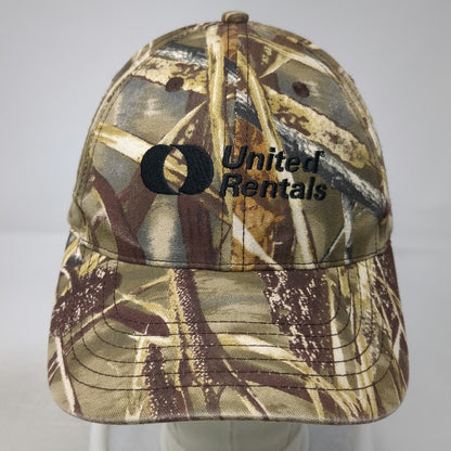 K-Products United Rentals Camouflage Baseball Cap One Size Green Hat Strapback