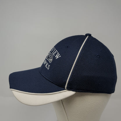 Skyview Hawks Fitted Hat Blue Medium Embroidered New Era 39Thirty