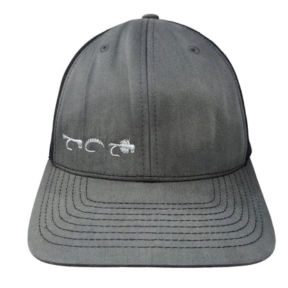 Echo Fishing Snapback Mesh Back Trucker Hat Gray One Size Richardson