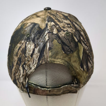 OTTO Baseball Cap Brown One Size Dysart's Bangor Maine Trucking Mossy Oak Camo
