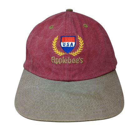 Applebee's USA Slideback Hat Multi One Size Adjustable Colorblock