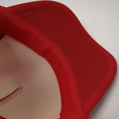 Nissin Trucker Hat Red One Size Cactus Petes Resort Casino Jackpot Nevada Rope