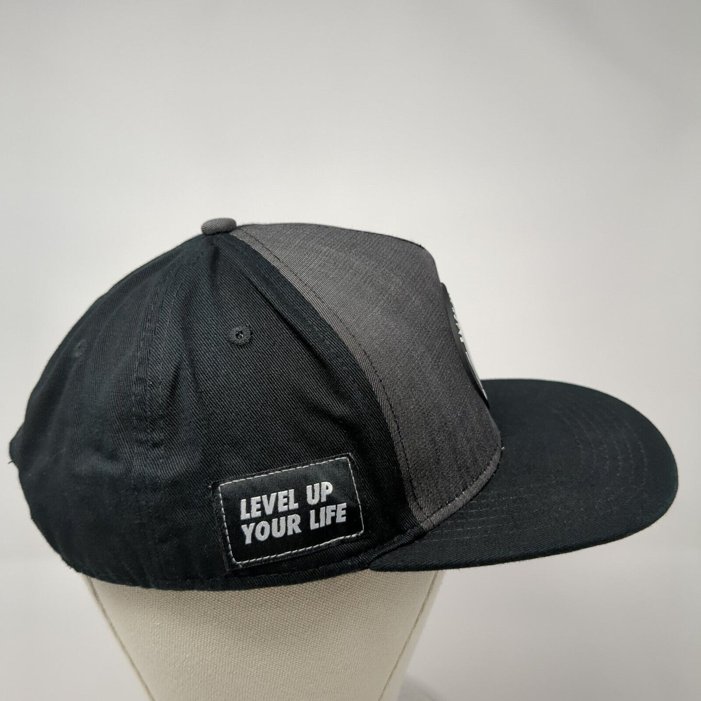 Black Box VR Fitness Immerse & Emerge Snapback Hat Black OSFA Adjustable 6 Panel