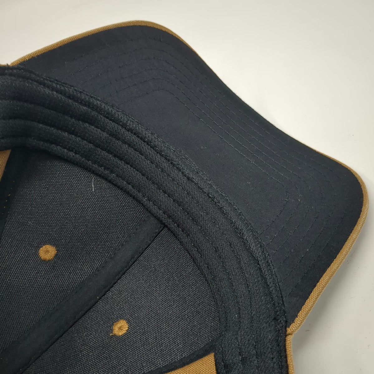 Dickies Baseball Cap Brown One Size Strapback Canvas Logo Patch Workwear hat