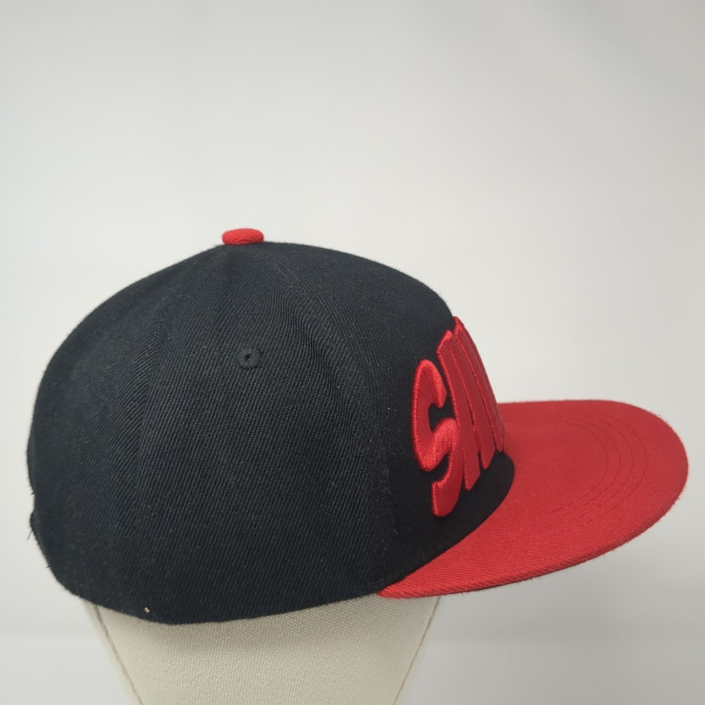 Savage Snapback Hat Multicolor One Size Adjustable Embroidered Six Flags