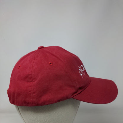 Planet 13 Las Vegas Snapback Hat Red One Size Adjustable Embroidered 6 Panel