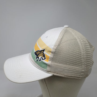 Texas State Bobcats NCAA The Game Cap White One Size Mesh Stripes Slideback Hat