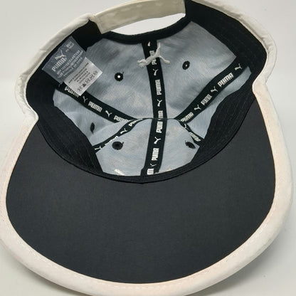 Puma Baseball Cap Black One Size Heathered Performance Reflective Strapback Hat