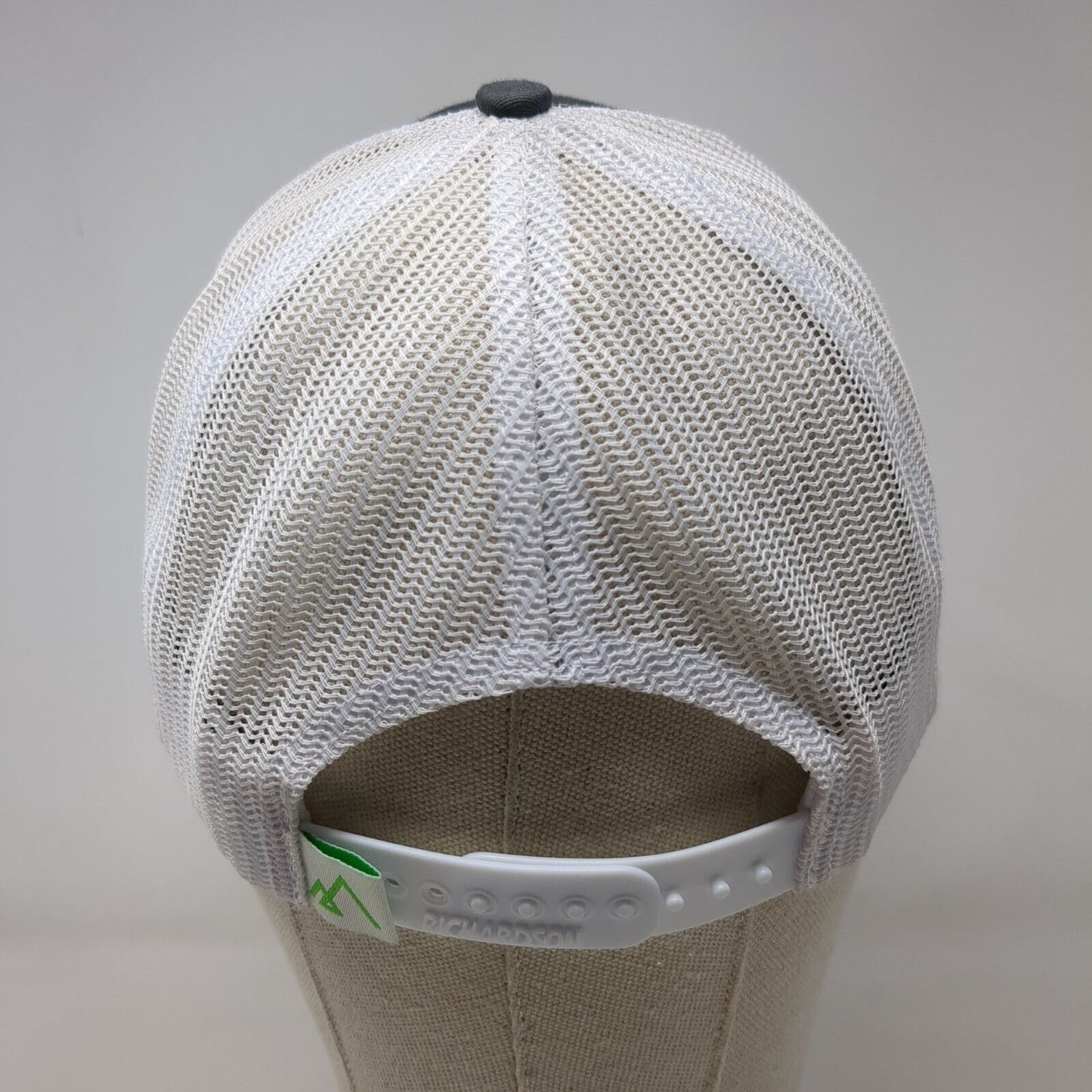 Empire Title & Escrow Snapback Trucker Hat Gray OSFA Mesh Back Colorblock