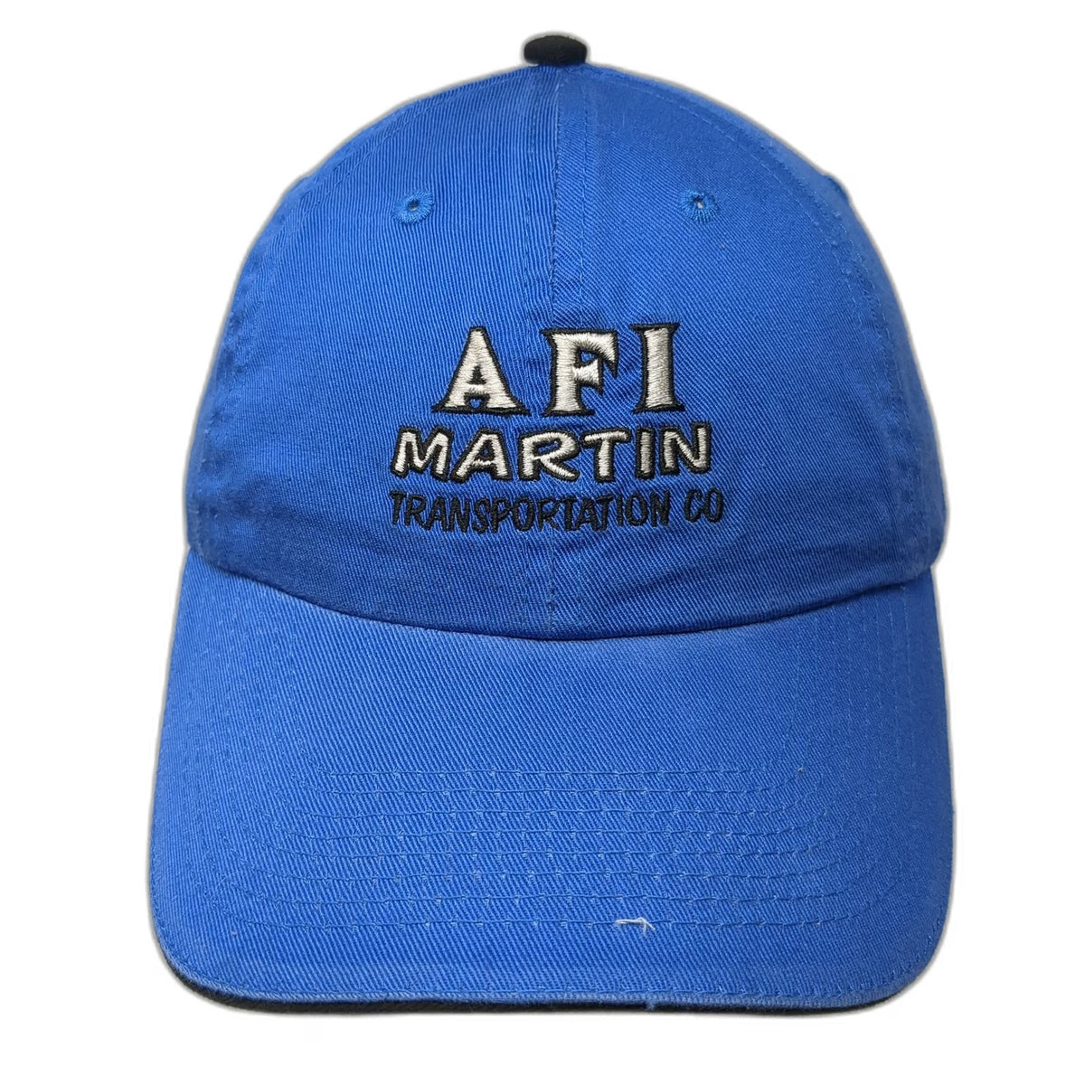 Global Headwear Sourcing Baseball Cap Blue OSFM AFI Martin Transportation Co Hat