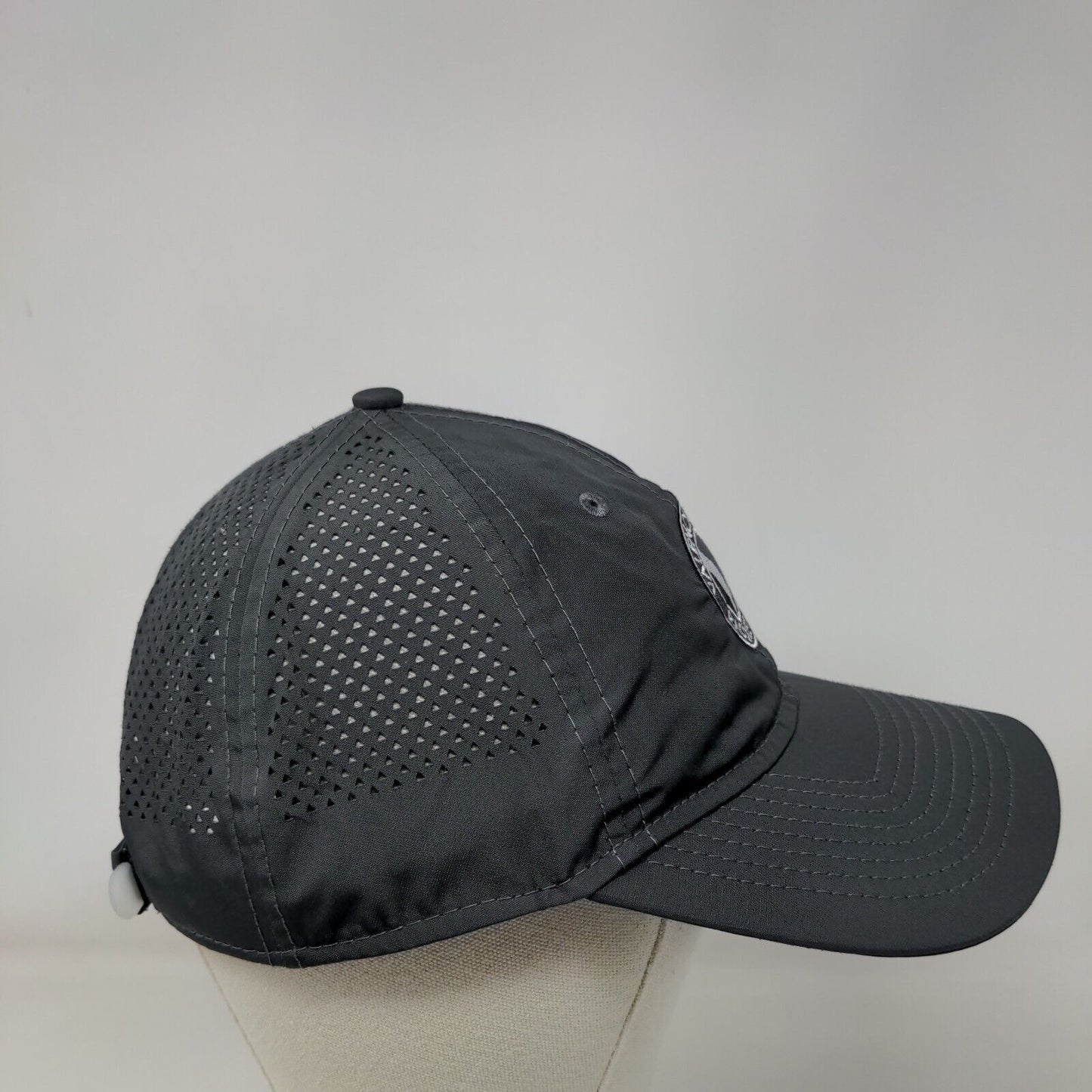 Valencia Trails Racquet Club Strapback Hat Gray OSFM New Era Laser Cut