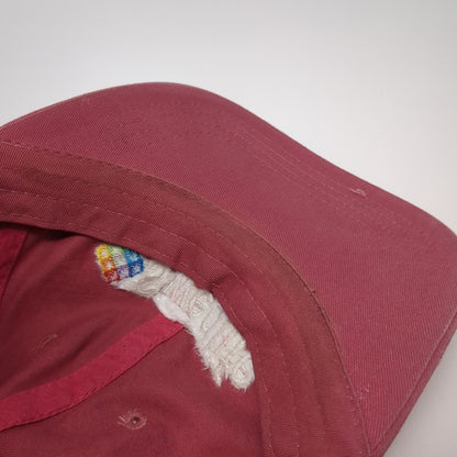 Swedlife Slideback Baseball Cap Red One Size Adjustable Embroidered 6 Panel