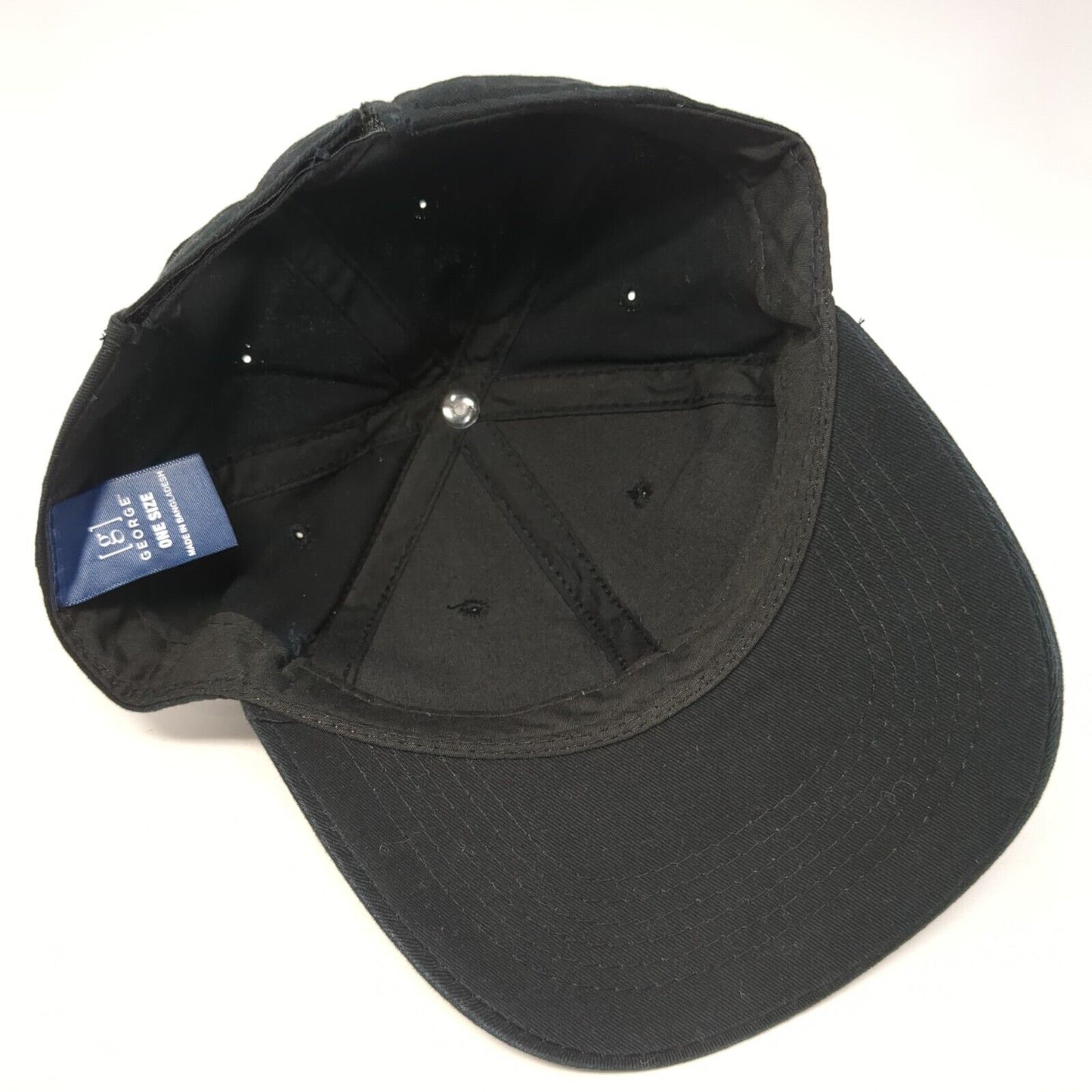 Aint No Hood Like Motherhood Strapback Hat Black One Size Adjustable George