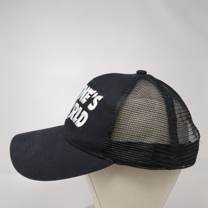 Wayne's World Snapback Mesh Back Trucker Hat Black OSFA Adjustable