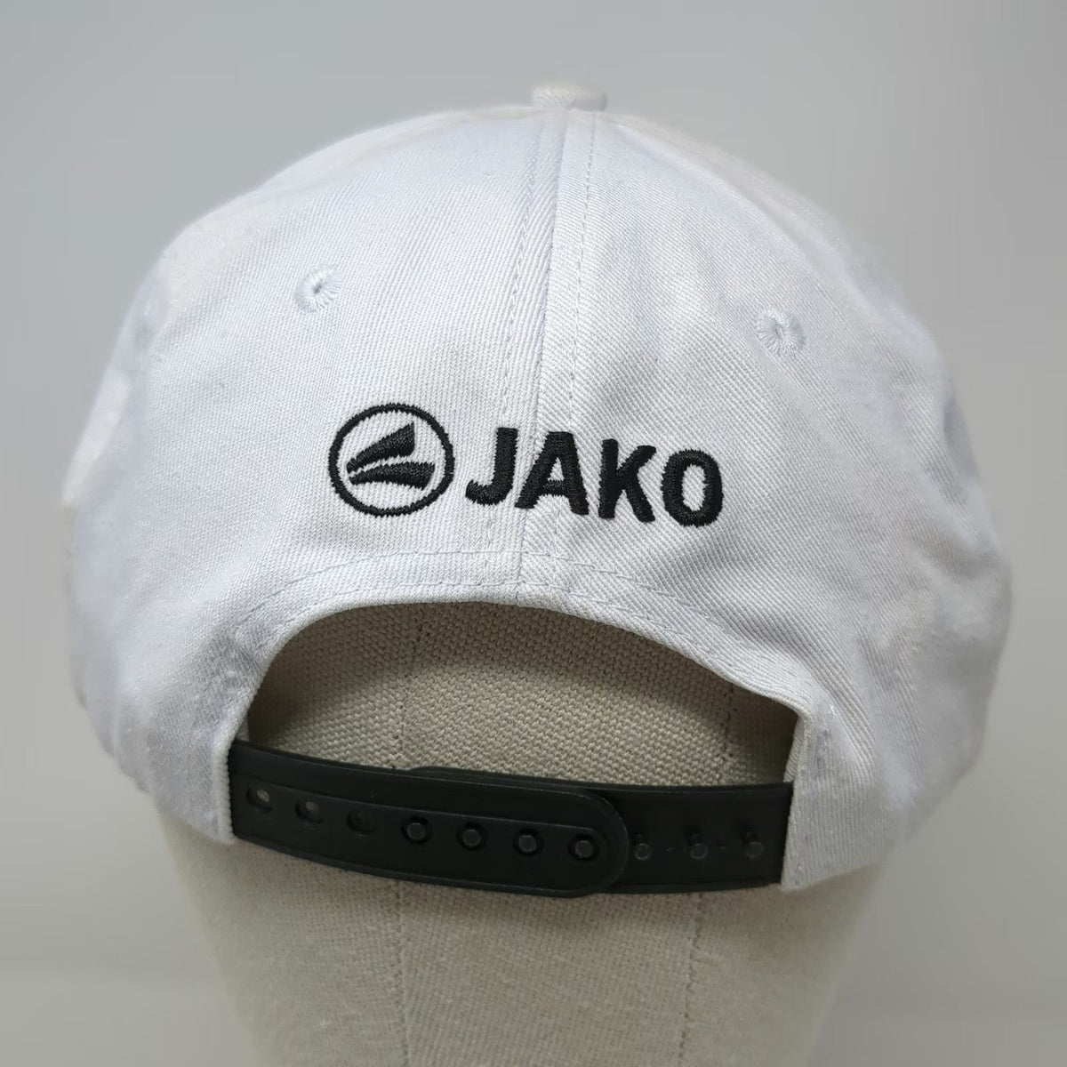 JAKO Snapback White Hat One Size 2025 ReyCup Champions Embroidered Flat Brim