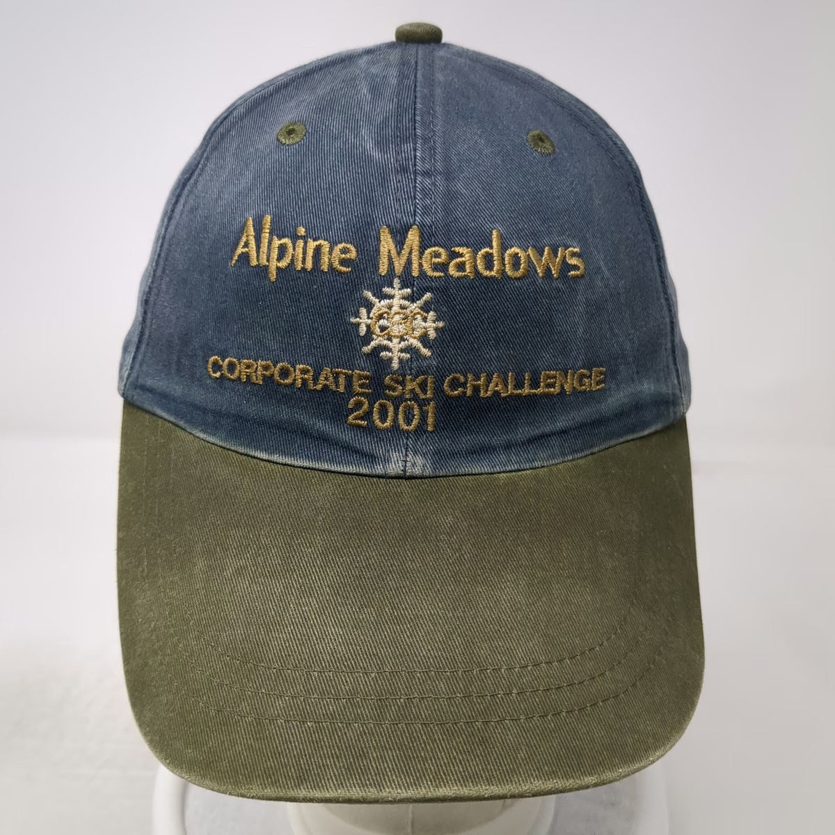 Ouray Alpine Meadows Lincoln Navigator 2001 Blue Green One Size Baseball Cap Hat