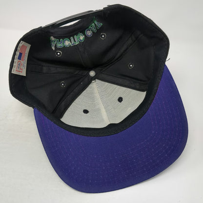 Arctic Cat Prowler Snowmobile Snapback Black Purple One Size Made in USA Hat