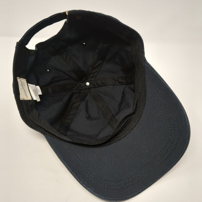 Universal Thread Slideback Hat Black One Size Adjustable Solid Blank