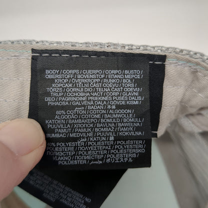 Hurley Snapback Trucker Hat Blue One Size Mesh Back Colorblock Yupoong