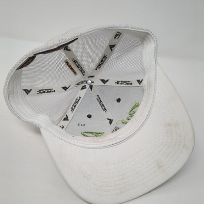 Wolfe Pac Pellets Fitted Mesh Back Trucker Hat Gray 6 7/8-7 3/8 Stretch