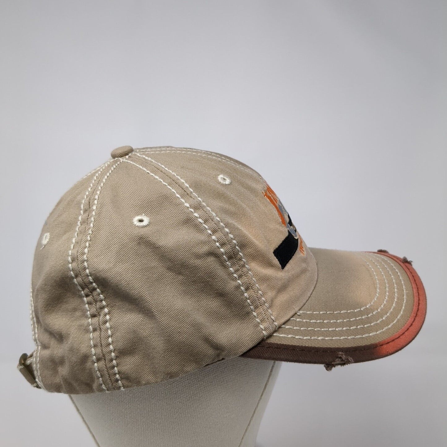Jimmy Claas Construction Slideback Hat Tan One Size Adjustable 6 Panel