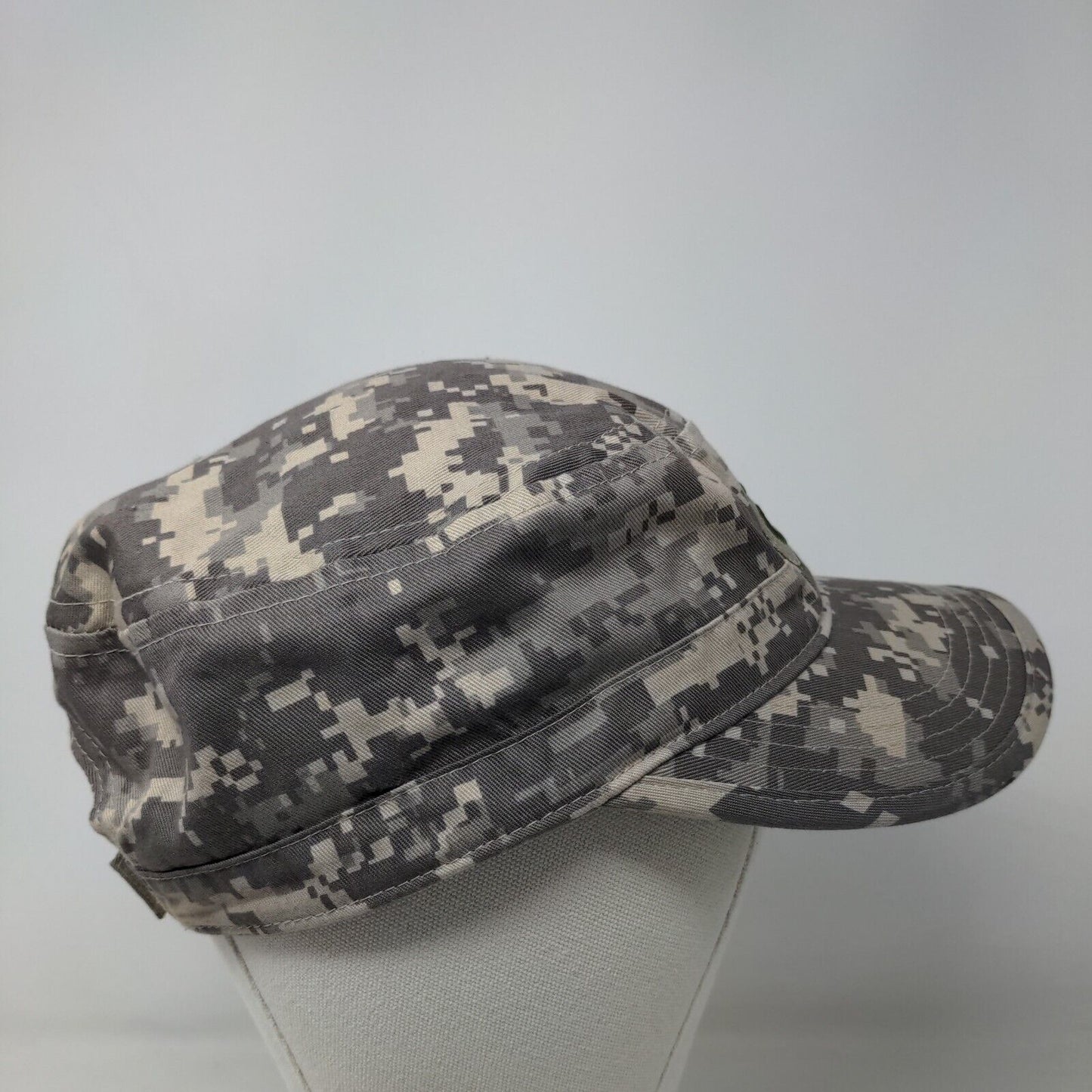 Du Pont Pioneer Seed Men's Military Cap Digital Gray Camo Strapback Adjustable