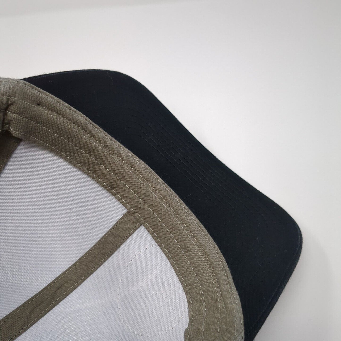 Pacific Headwear Snapback Mesh Back Trucker Hat Black One Size Patch