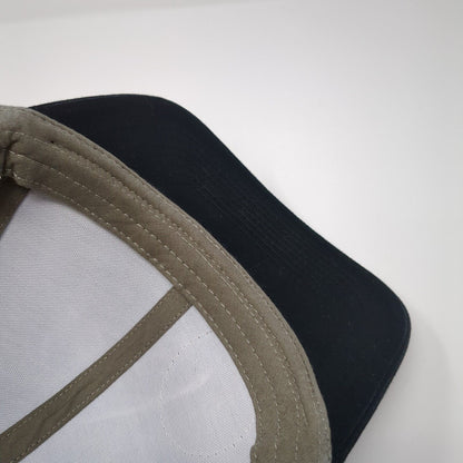 Pacific Headwear Snapback Mesh Back Trucker Hat Black One Size Patch