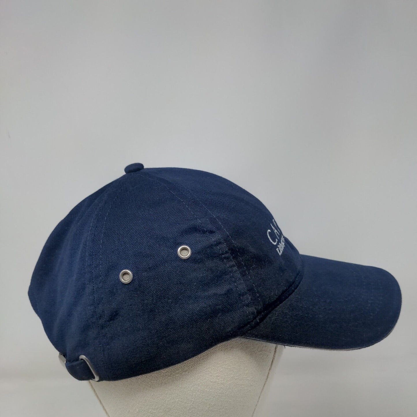 Capitol Lithograph & Printing Slideback Hat Blue One Size Adjustable Headshots