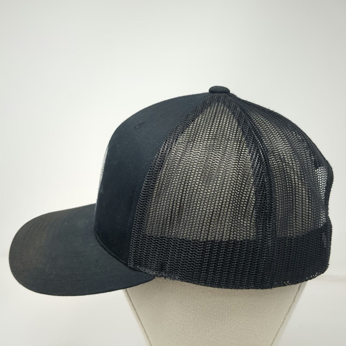 Yupoong Trucker Hat Black One Size Sasquatch Tool Corp Believe Snapback Mesh