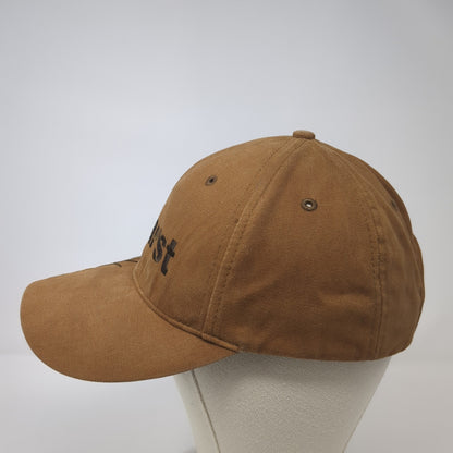 Garst Strapback Hat Brown One Size Adjustable Embroidered Wildlife Series