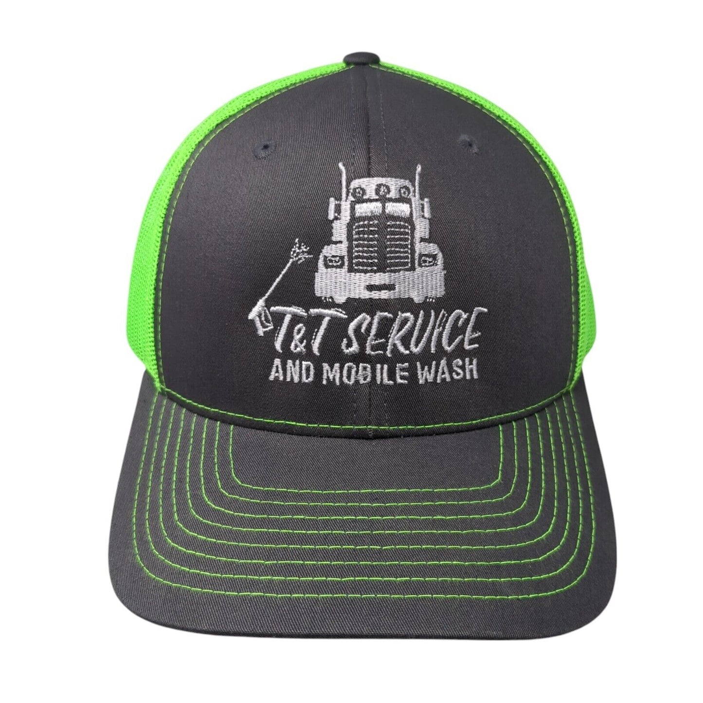 T&T Service And Mobile Wash Trucker Hat Multicolor OS Adjustable Richardson