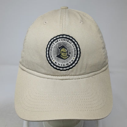 UCF Knights NCAA Adidas Cap Beige One Size Slideback Embroidered Patch Logo Hat